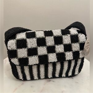 NWT Studio 12 Elegant Hand Beaded Purse, Vintage Design